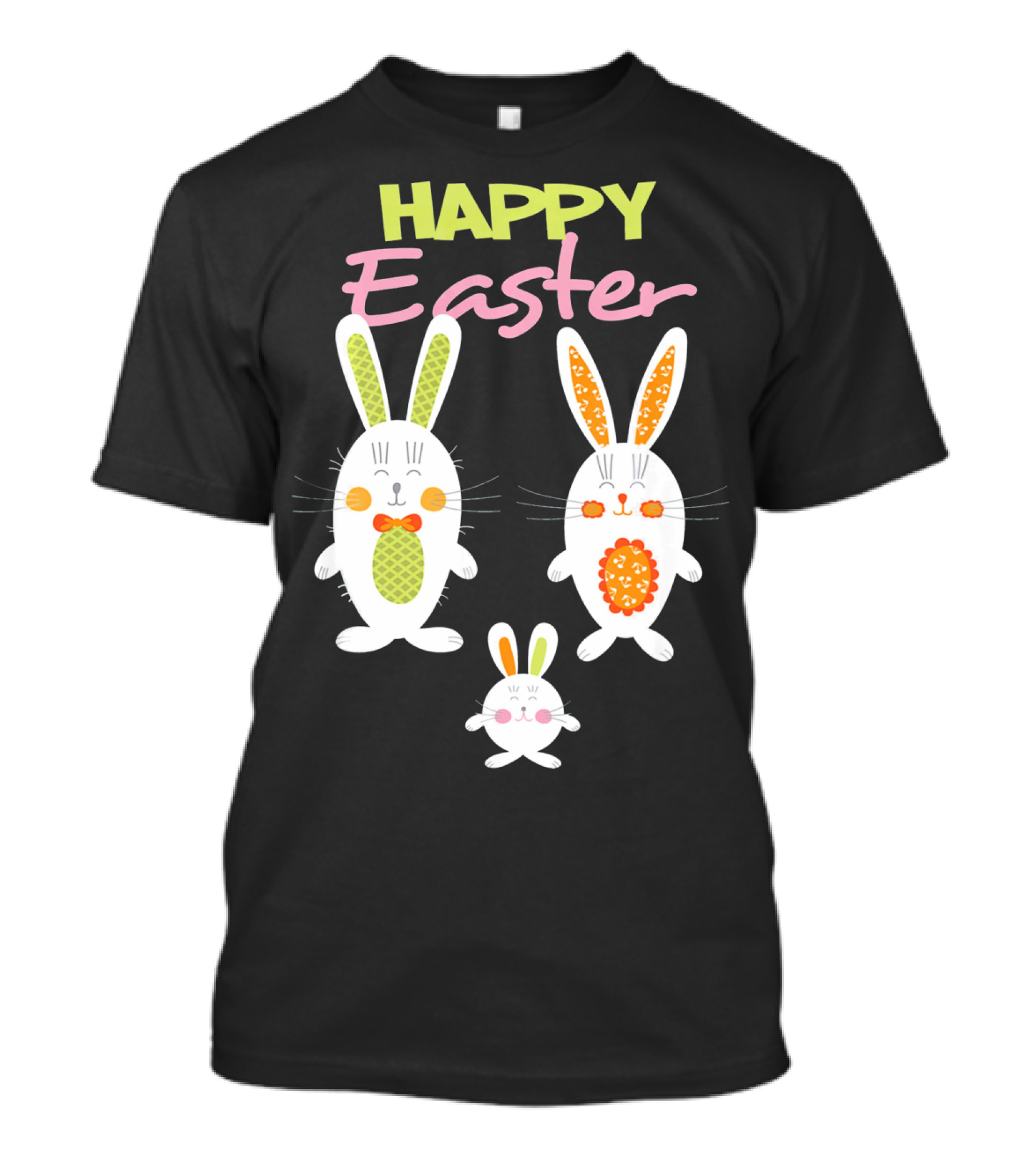 HAPPY EASTER Bunny Egg Hunt Trio T-Shirt