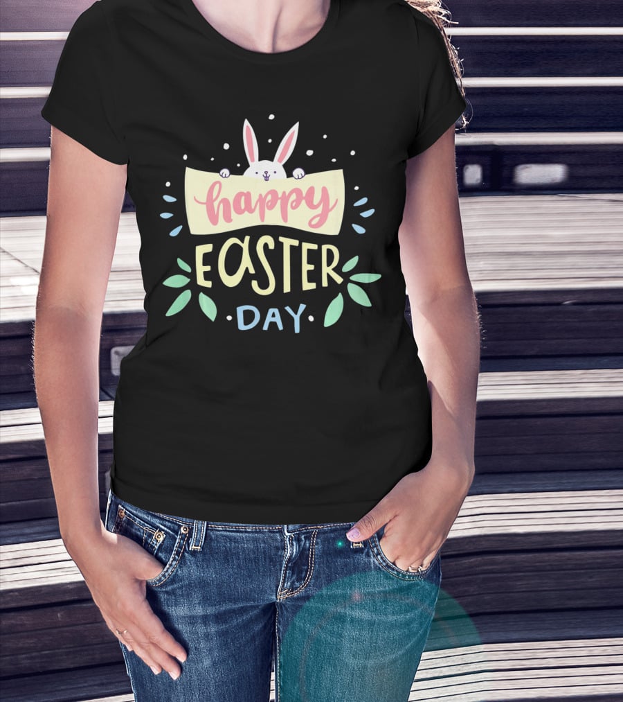 Happy Easter Day Bunny T-Shirt