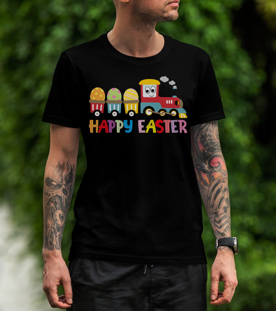 Happy Easter Egg Train Journey T-Shirt