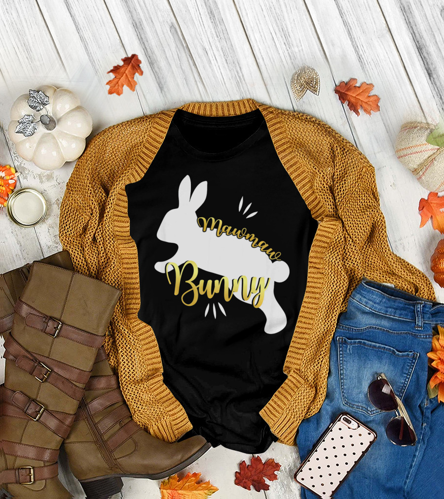 Mawmaw Bunny Easter Funny Cute Bun T-Shirt