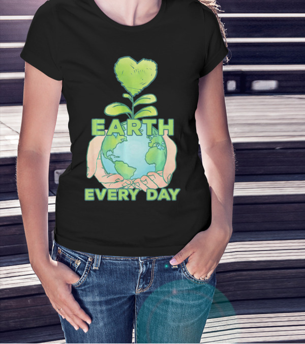 Earth Day Every Day Matching Cos T-Shirt