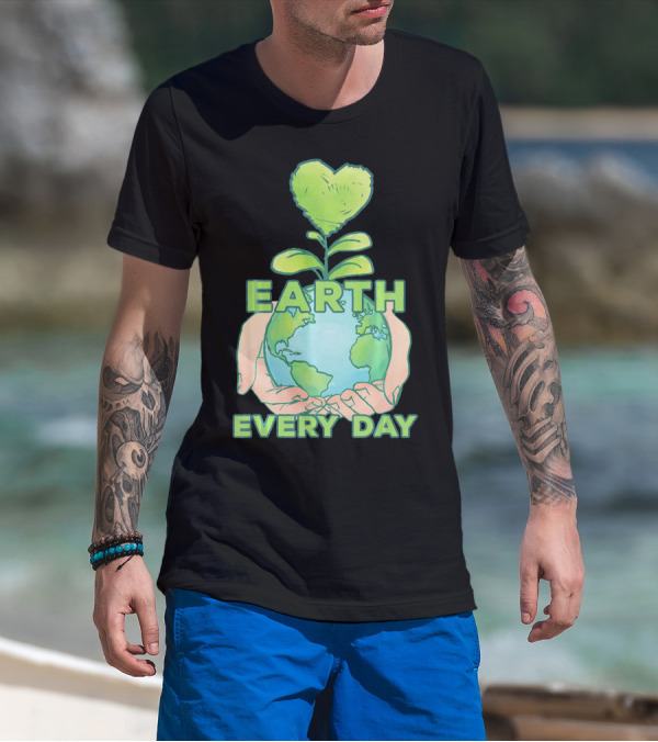 Earth Day Every Day Matching Cos T-Shirt
