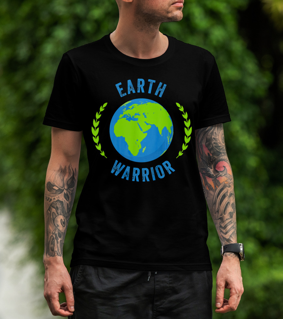 Earth Warrior Global Climate Strike Warm T-Shirt