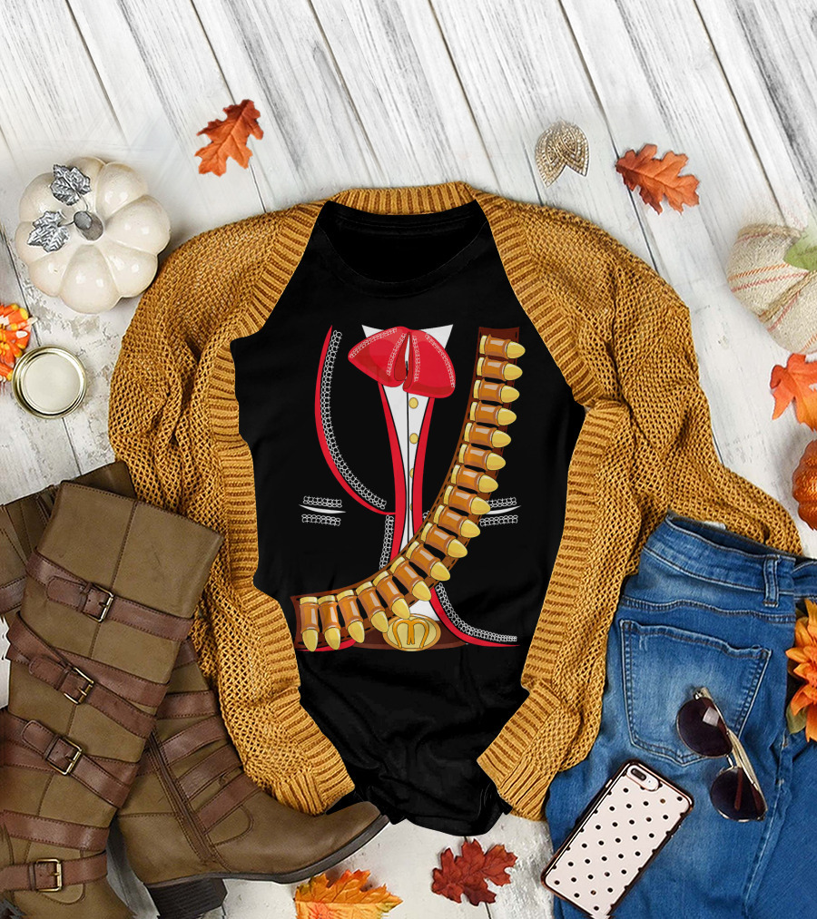 Mariachi Charro Mexican Costume Cinco de Mayo Co T-Shirt