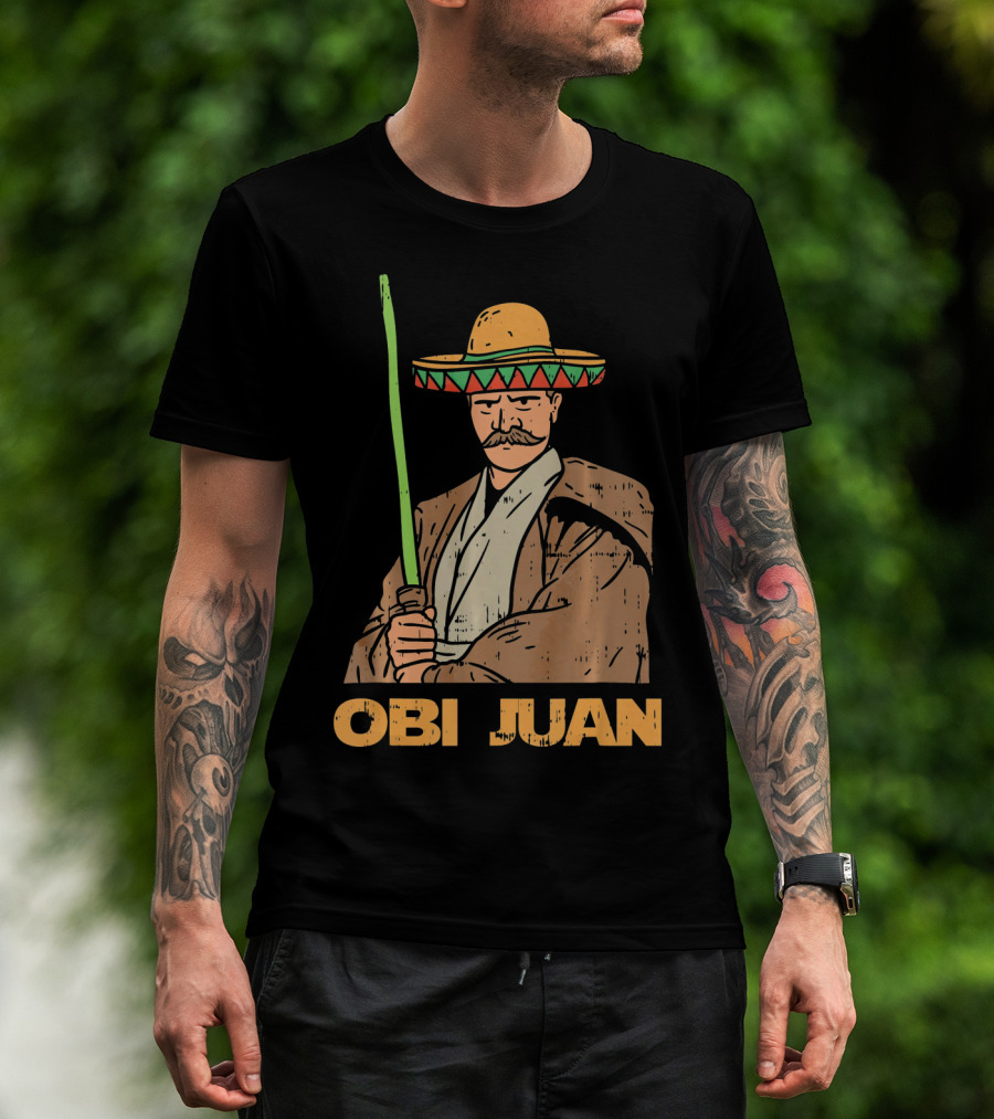 Obi Juan Mexican Sombrero Jedi T-Shirt