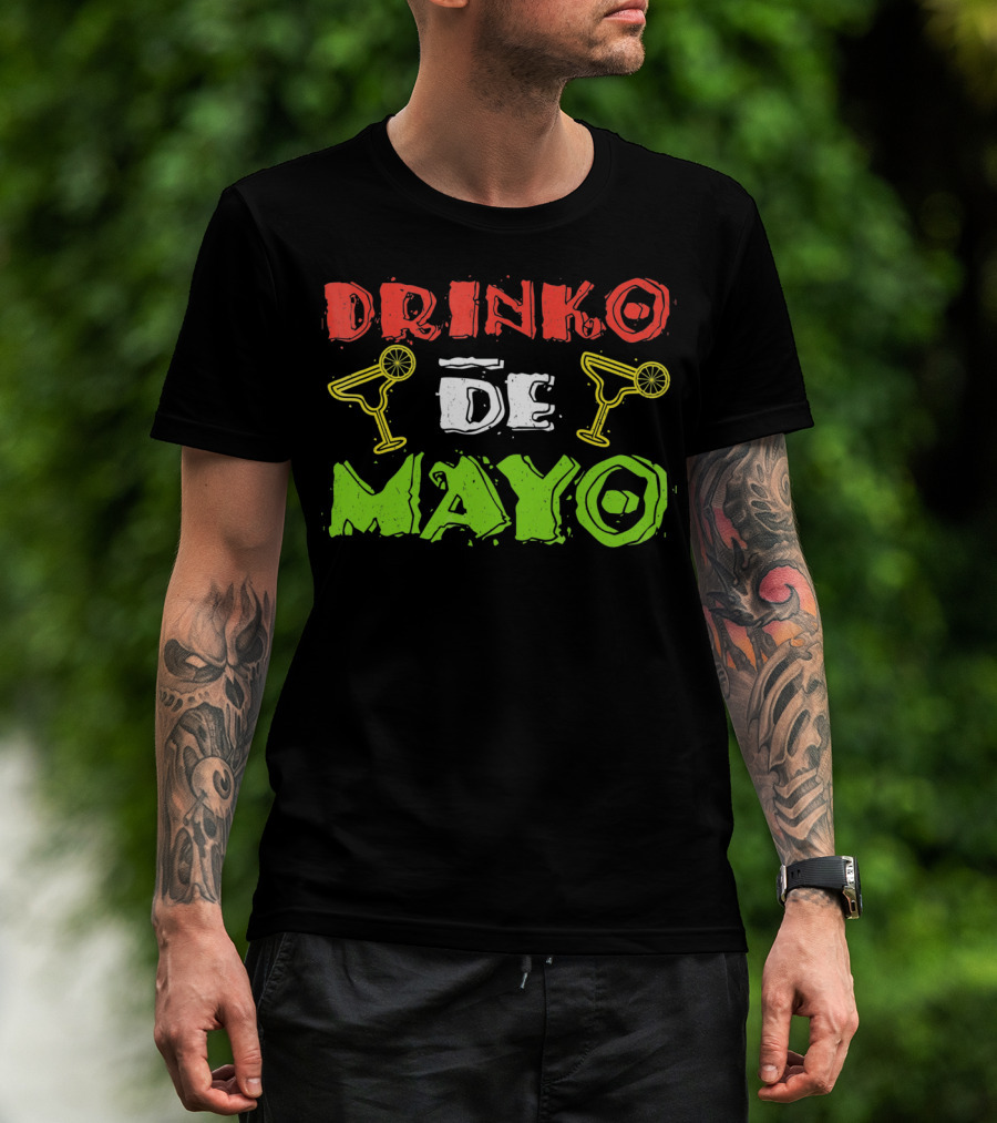Drinko De Mayo Cinco De Mayo Margarita T-Shirt