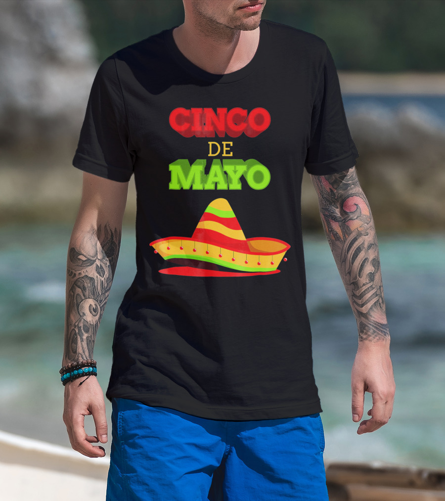 Cinco De Mayo Sombrero T-Shirt