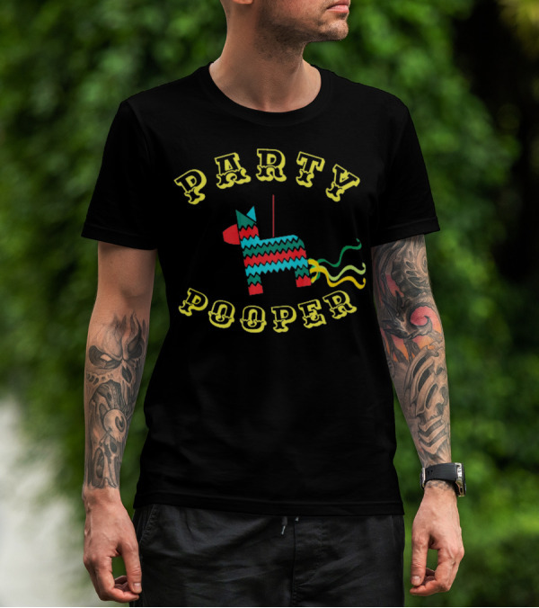 PARTY POOPER QUirky CINCO DE MAYO PiNATA T-Shirt