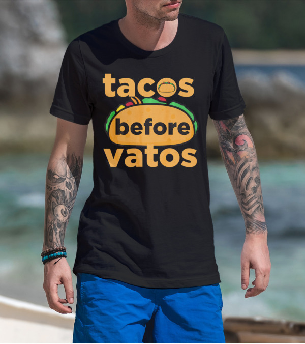 Tacos Before Vatos Cinco De Mayo Women T-Shirt