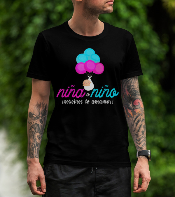Niña O Niño Nosotros Te Amamos Playera Latino Revelación T-Shirt