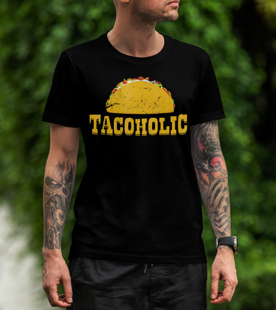 Taco Lover Tacoholic Funny Taco T-Shirt