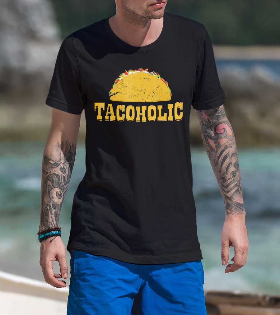 Taco Lover Tacoholic Funny Taco T-Shirt