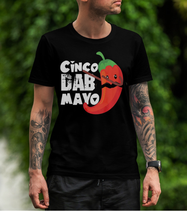 Cinco De Mayo Dab Pepper T-Shirt