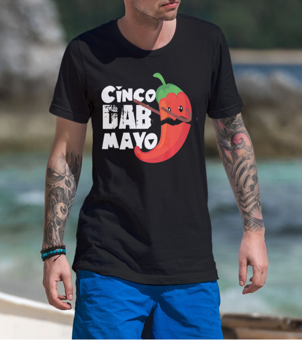 Cinco De Mayo Dab Pepper T-Shirt