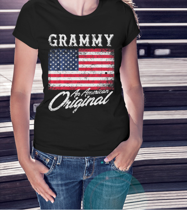 GRAMMY An American Original With USA Flag T-Shirt
