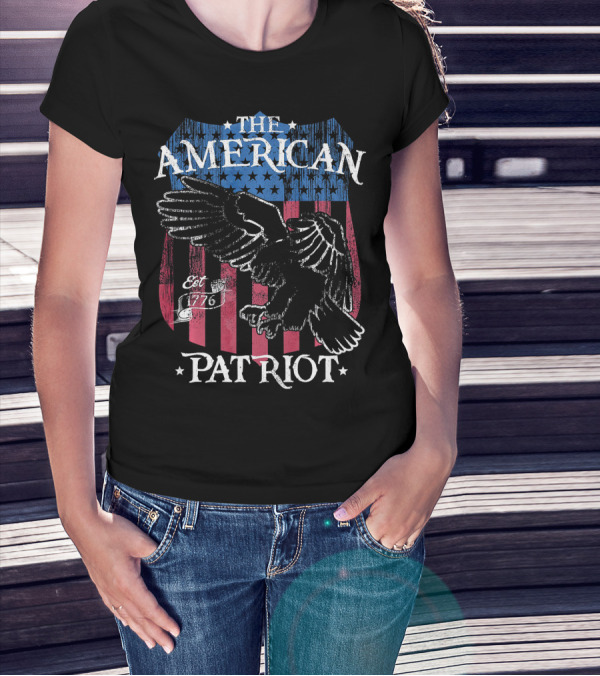 The American Patriot Est 1776 Eagle T-Shirt