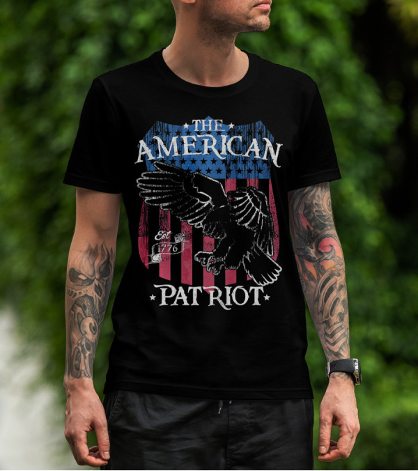 The American Patriot Est 1776 Eagle T-Shirt