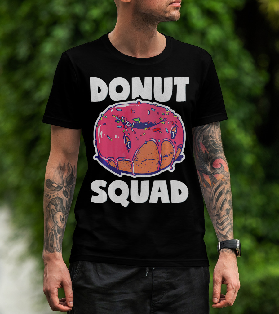 Donut Squad Vintage Baked Fried Cake Don Sprinkles T-Shirt