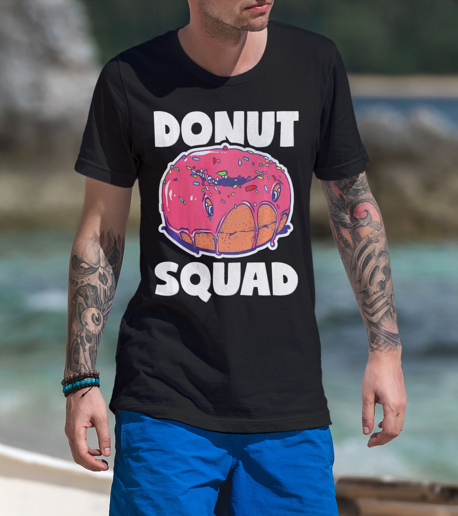 Donut Squad Vintage Baked Fried Cake Don Sprinkles T-Shirt