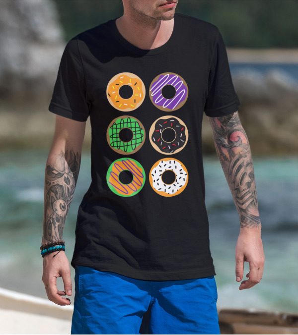 Halloween Donuts Festive Treats With Colorful Icing And Sprinkles T-Shirt