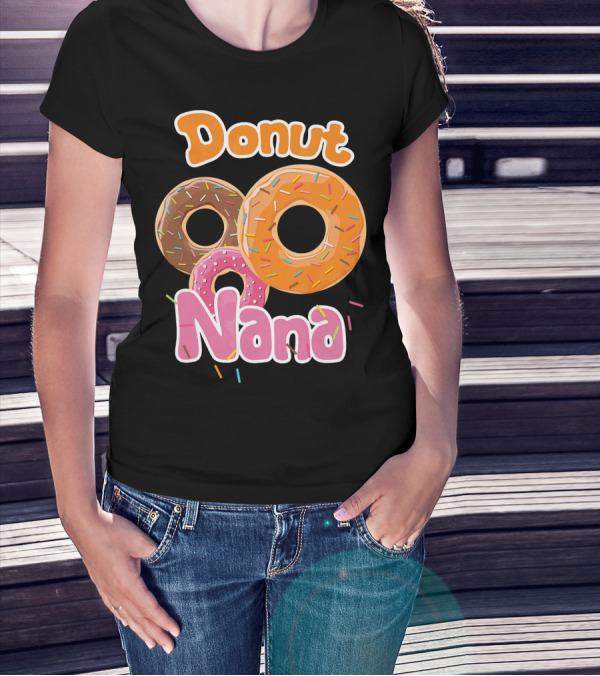 Donut Nana Sprinkled Doughnut Trio T-Shirt