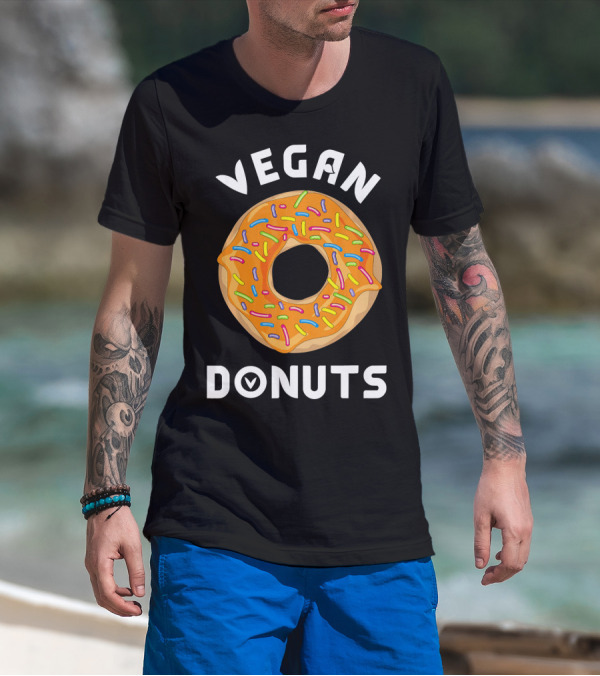 VEGAN DONUTS DESSERT T-Shirt
