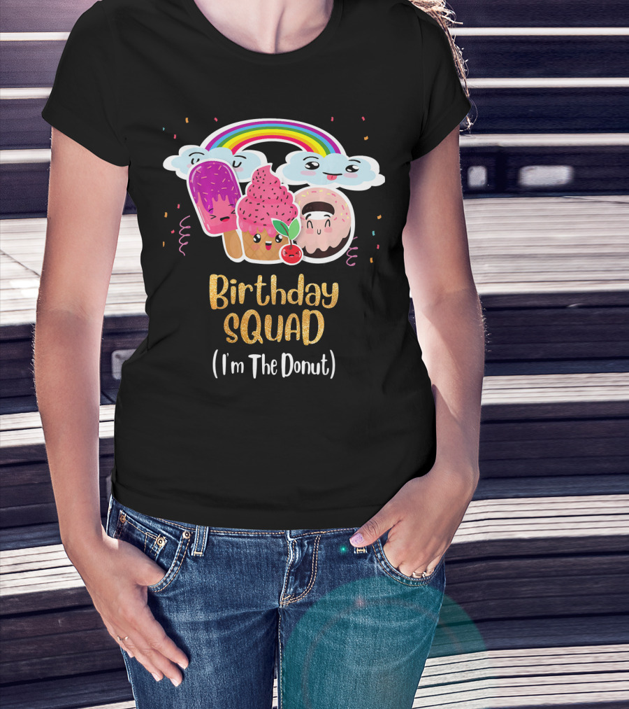 Birthday Squad Funneh Cute Team I'm The Donut T-Shirt