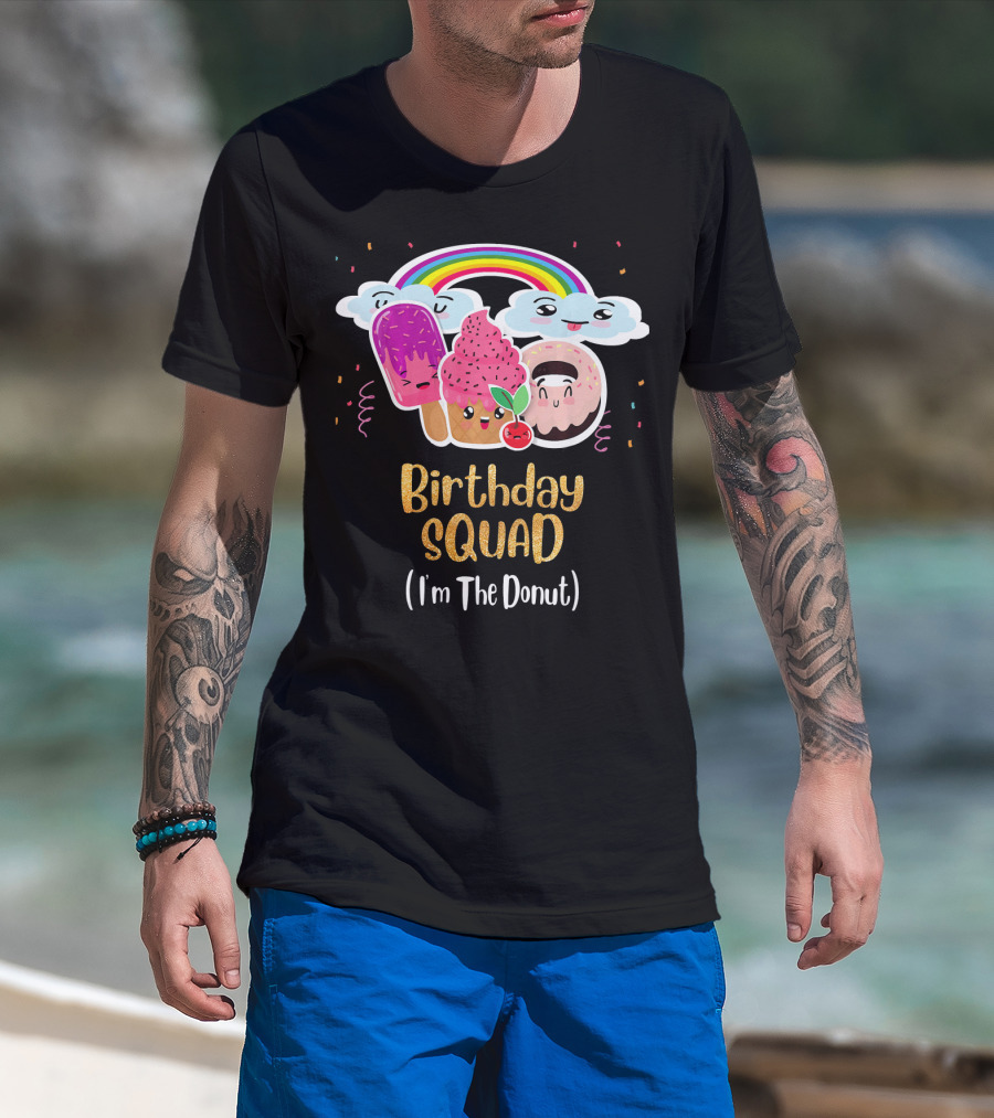 Birthday Squad Funneh Cute Team I'm The Donut T-Shirt