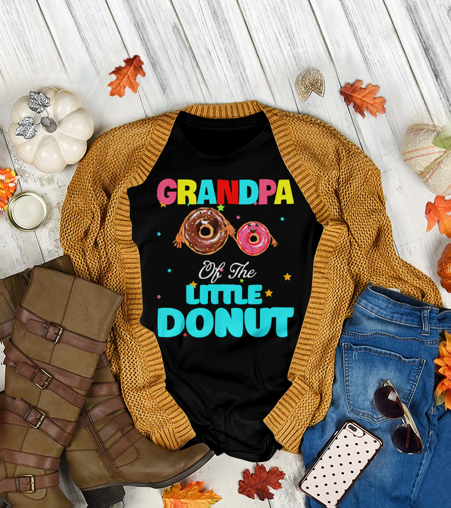 Grandpa of the Little Donut T-Shirt
