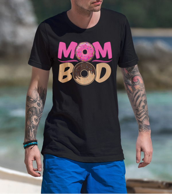 Mom Bod Donut Lover Foodie T-Shirt