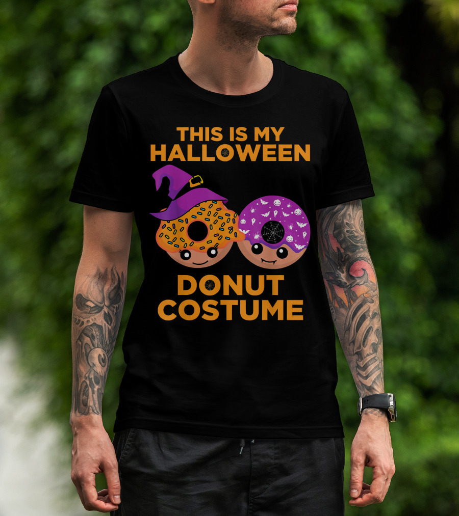 This Is My Halloween Donut Costume T-Shirt