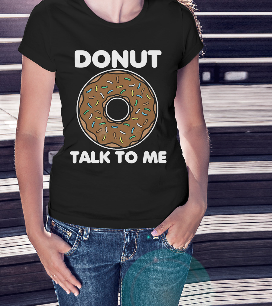 DONUT Talk To Me Choco Sprinkles T-Shirt