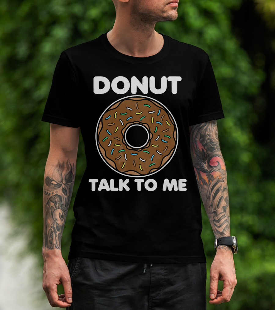 DONUT Talk To Me Choco Sprinkles T-Shirt