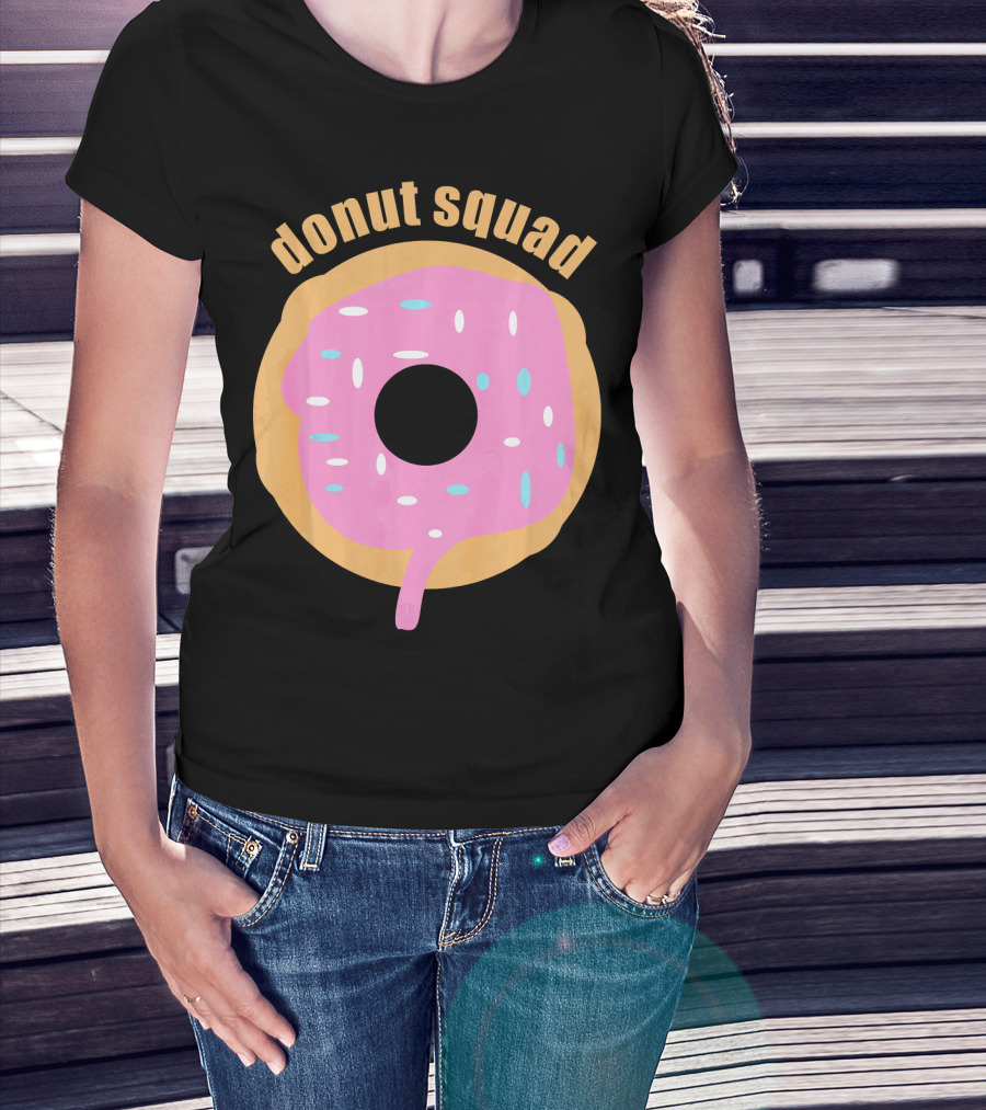 Donut Squad Funny Foodie Bakery T-Shirt