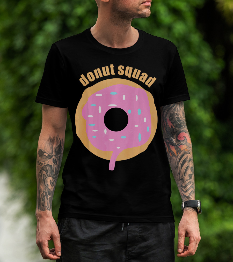 Donut Squad Funny Foodie Bakery T-Shirt