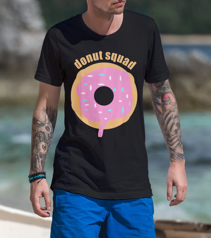 Donut Squad Funny Foodie Bakery T-Shirt