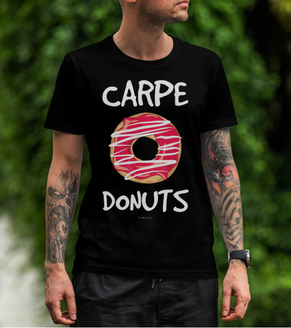 CARPE DONUTS Funny Lumaprints T-Shirt