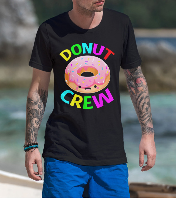 Donut Crew Birthday Celebration Party T-Shirt