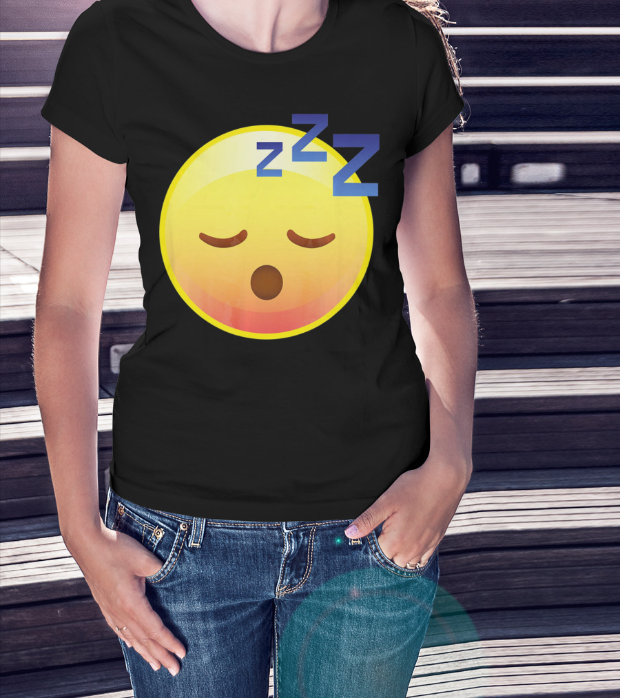 Cute Sleeping Emoji Perfect Zzz T-Shirt