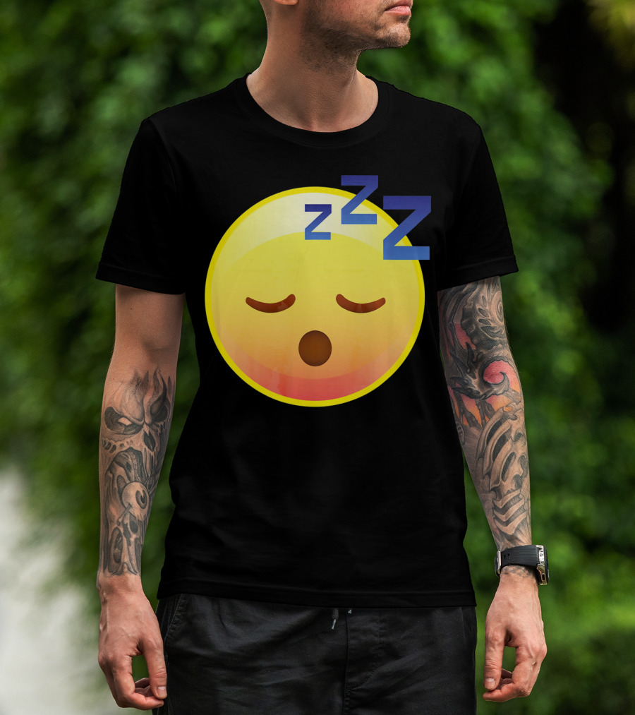 Cute Sleeping Emoji Perfect Zzz T-Shirt