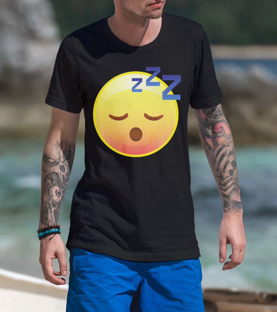Cute Sleeping Emoji Perfect Zzz T-Shirt