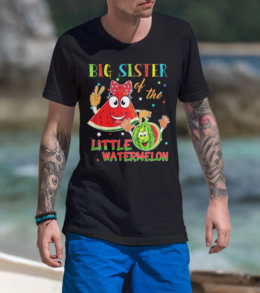 Big Sister Of The Little Watermelon T-Shirt