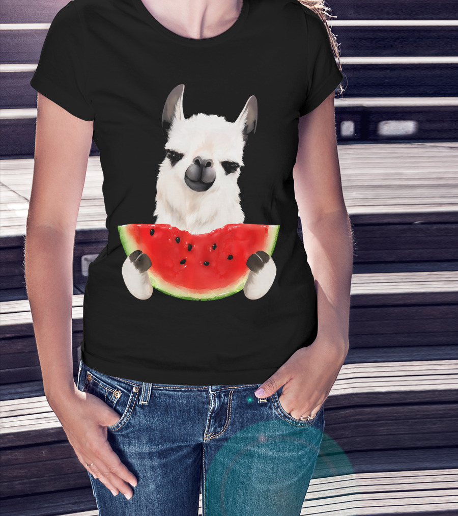 Llama Llama Loves Watermelon T-Shirt