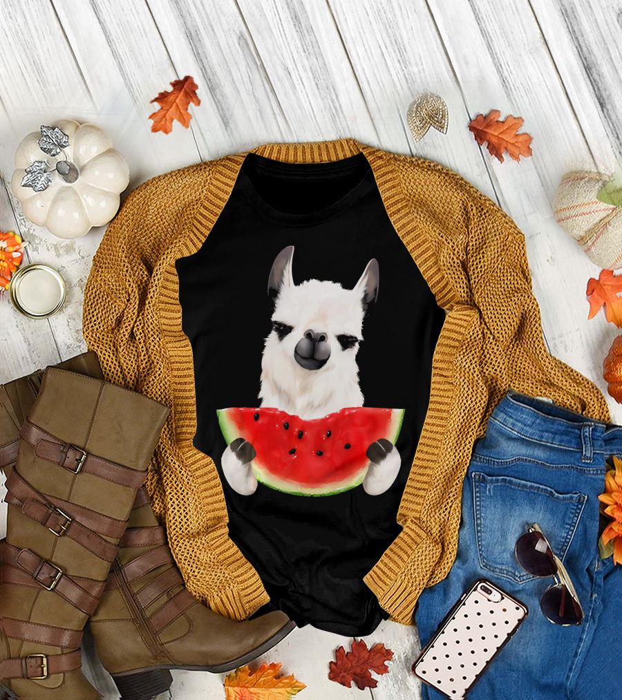 Llama Llama Loves Watermelon T-Shirt