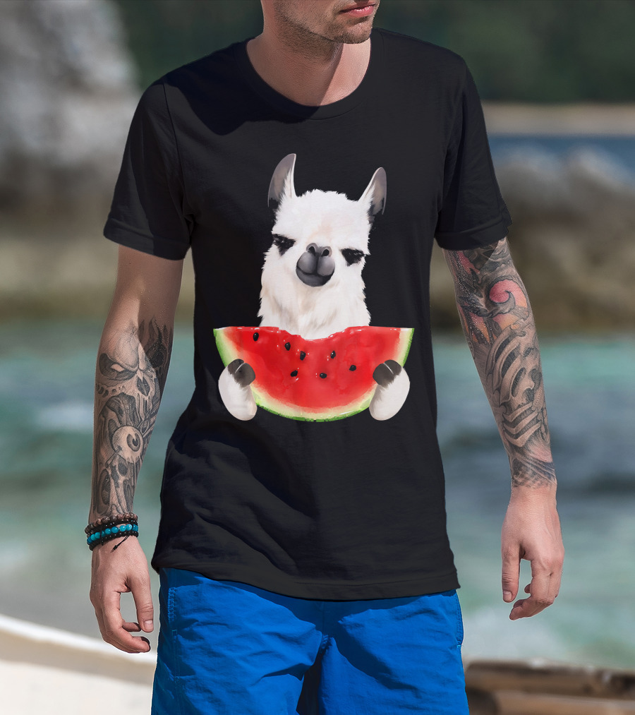 Llama Llama Loves Watermelon T-Shirt
