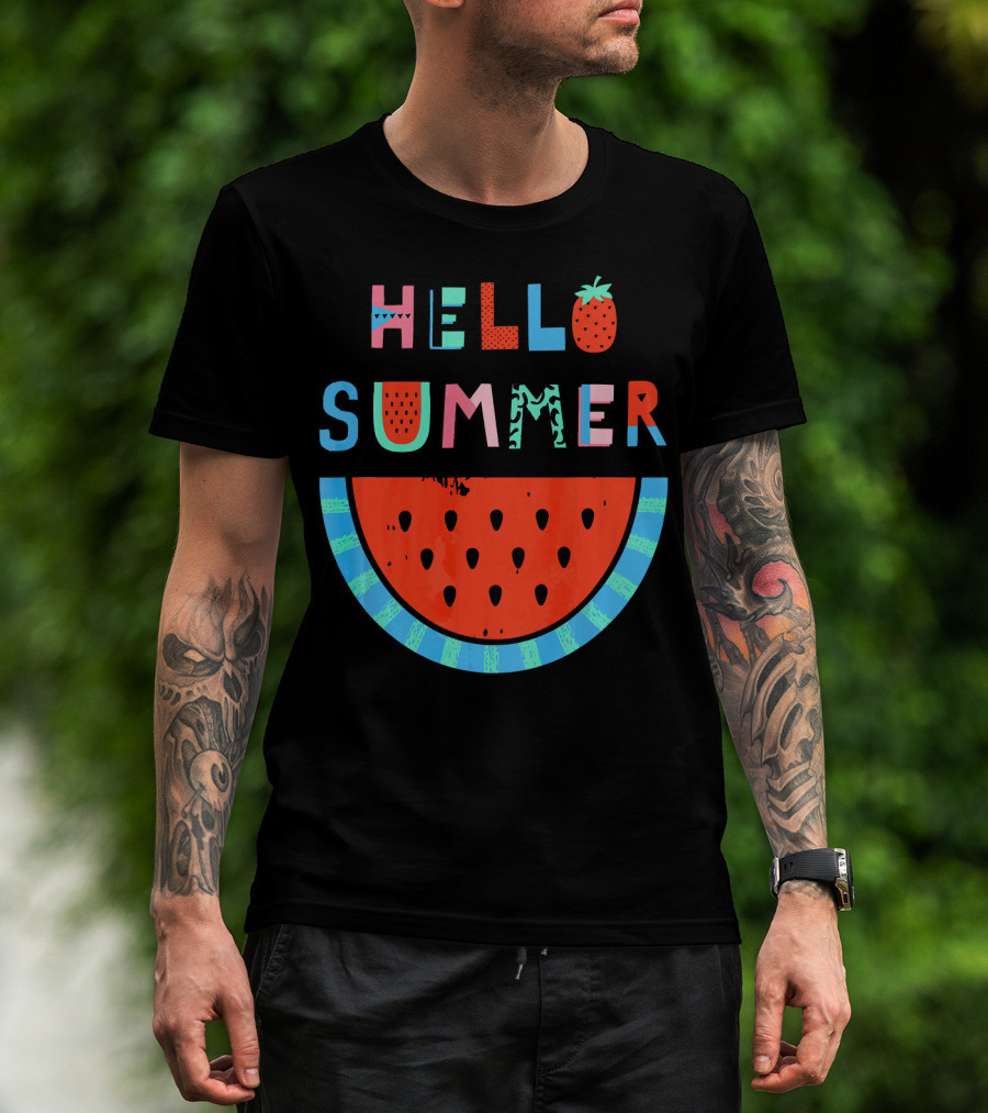 Hello Summer Fun Watermelon T-Shirt