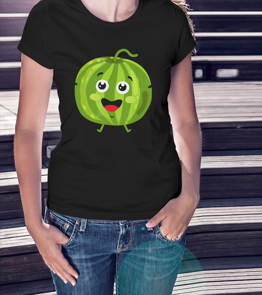 Happy Smiling Watermelon T-Shirt