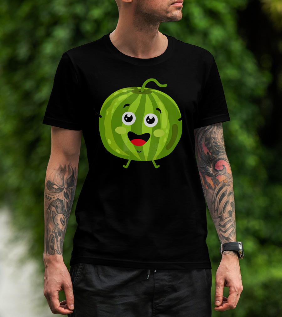 Happy Smiling Watermelon T-Shirt