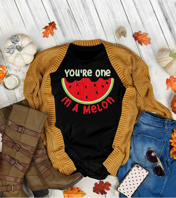 You're One In A Melon Watermelon Vibes T-Shirt