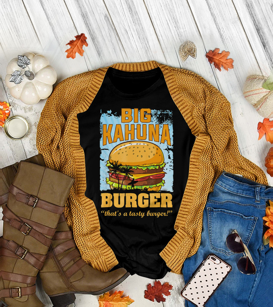Big Kahuna Burger That's a Tasty Burger Cool Food Tees Hot Premium T-Shirt
